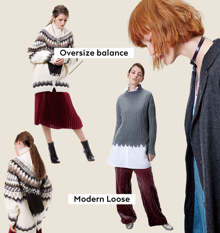 Oversize balance Modern Loose